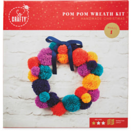 Make Your Own Pompom Wreath Kit