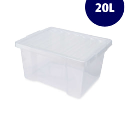 20L Storage Box 4 Pack