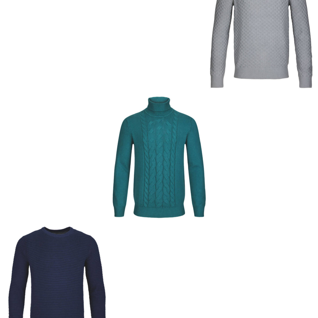 Adults' Chunky Knit Jumper