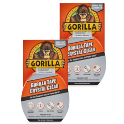 Gorilla Crystal Clear Tape 2 Pack