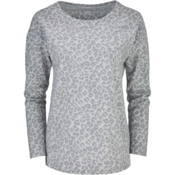 Ladies' Grey Loungewear Sweatshirt