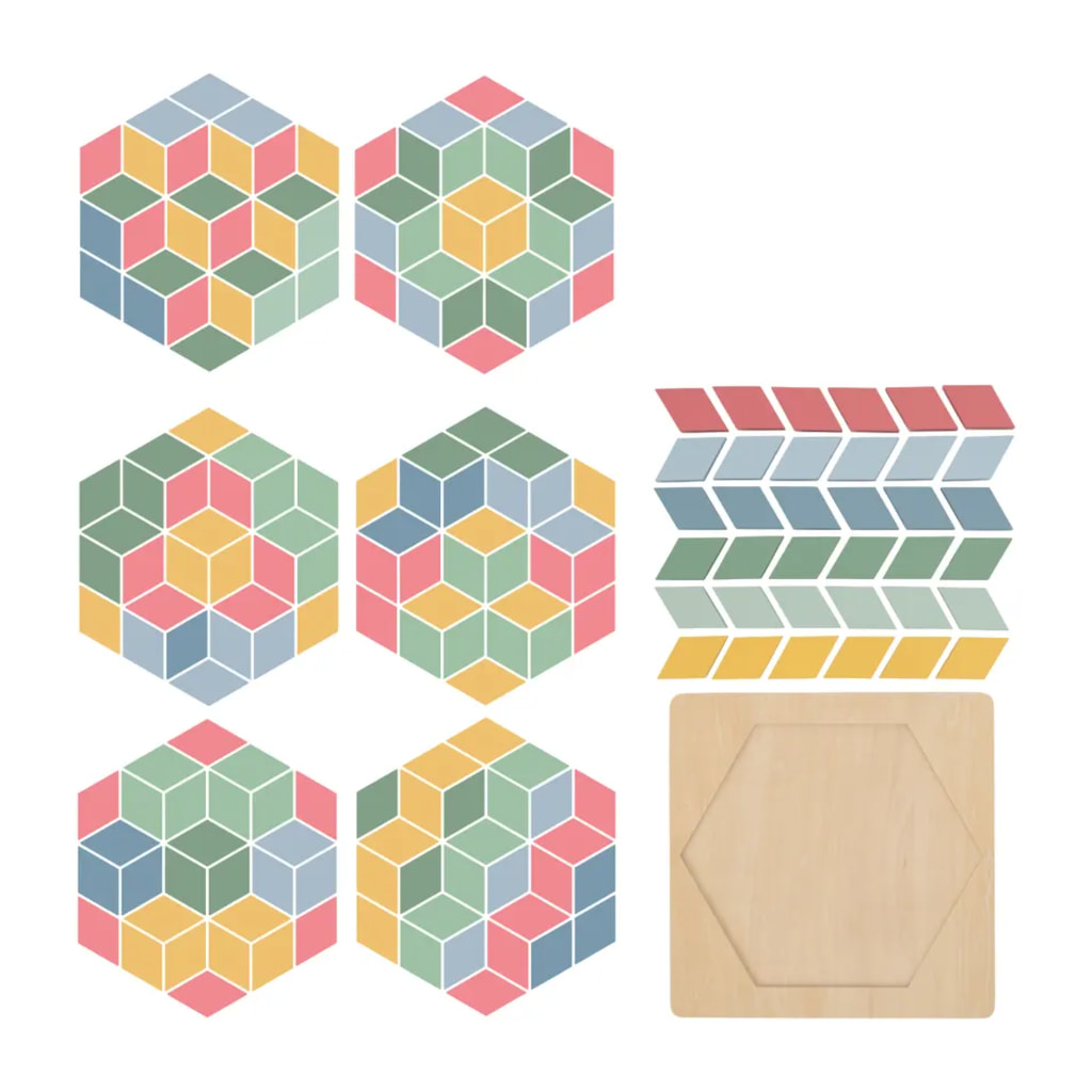 Mosaic Puzzle - 43 Pieces