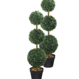 3 Ball Artificial Topiary Tree Set