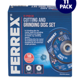 Cutting & Grinding Disc 11 Piece Set