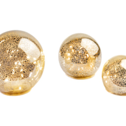 LIVARNO - LED Lanterns / Decorative Spheres - Set of 3