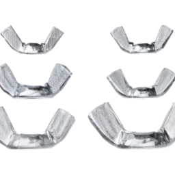 Assorted Wing Nuts - 76 Pieces