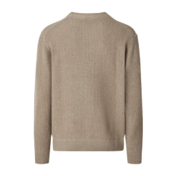 Men’s Beige Fine Knit Jumper