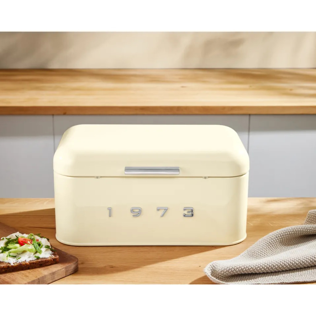 Cream Bread Bin