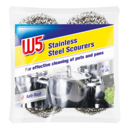 W5 Stainless Steel Scourers