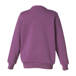 Kids’ Purple Sweatshirt With Rainbow Design