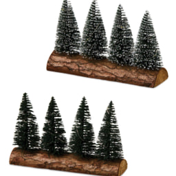 Perfect Christmas Bristle Trees