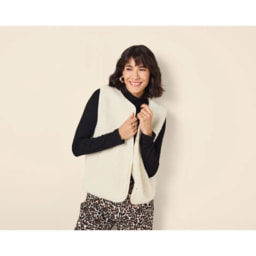 Ladies’ Cream Gilet