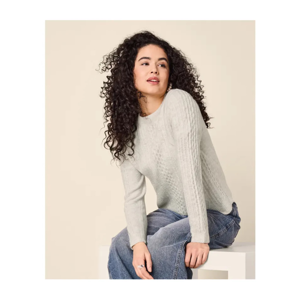 Ladies' Light Beige Jumper