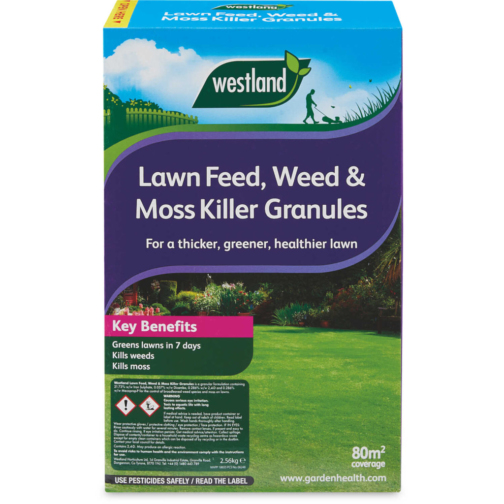 Lawn Feed Weed Moss
