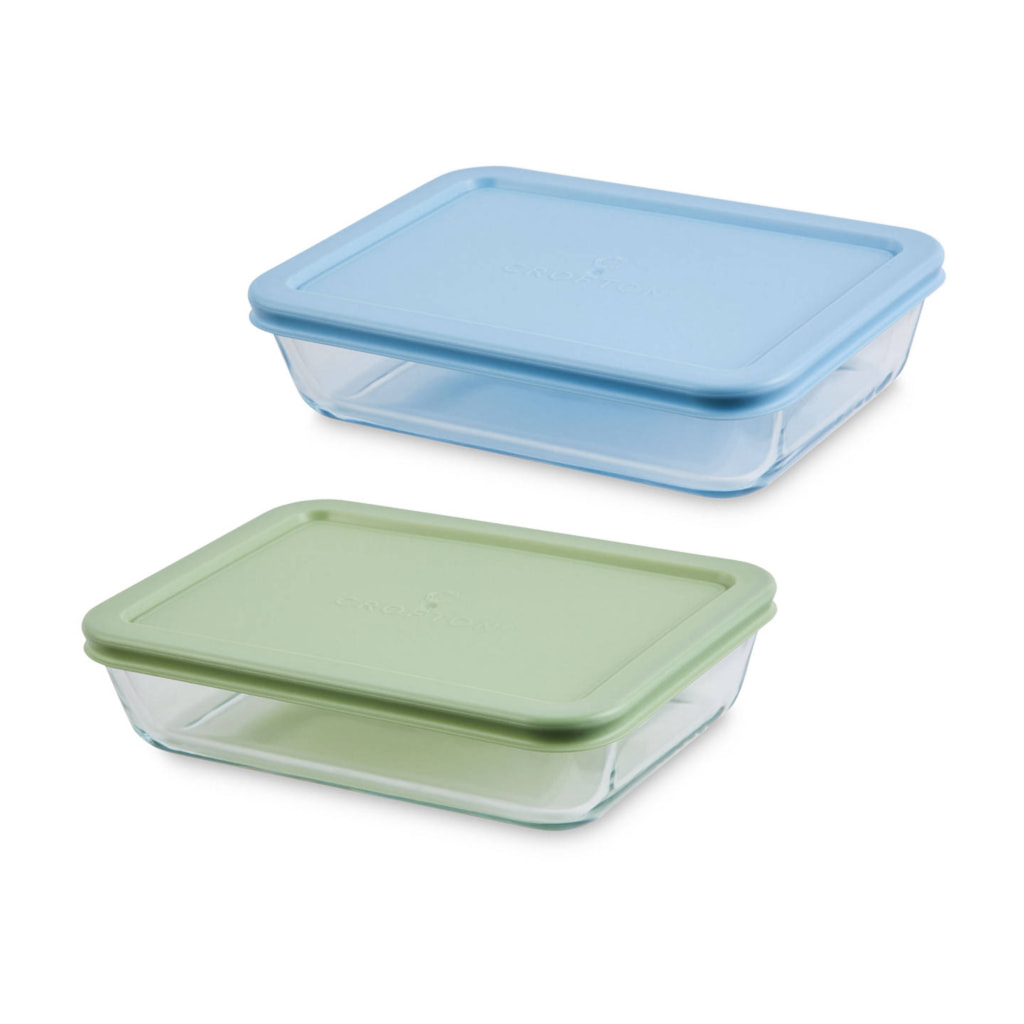 Glass Meal Prep Container Set