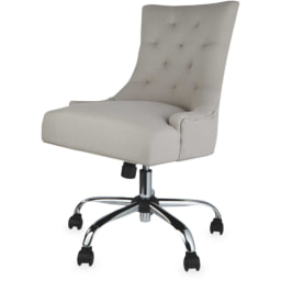 Kirkton House Light Grey Desk Chair