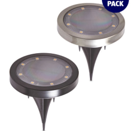 Solar Uplighters 4 Pack