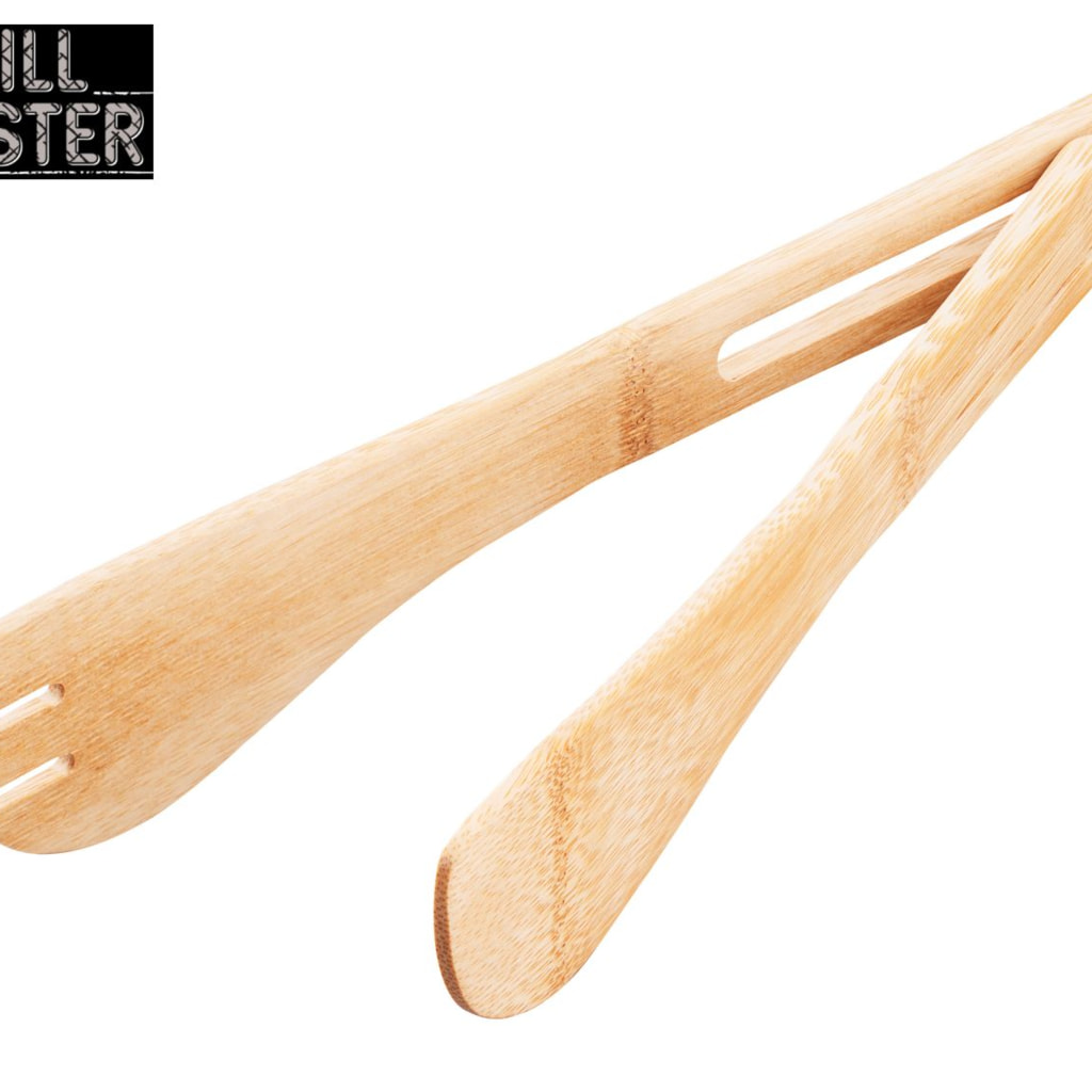Grillmeister Bamboo Barbecue Utensils