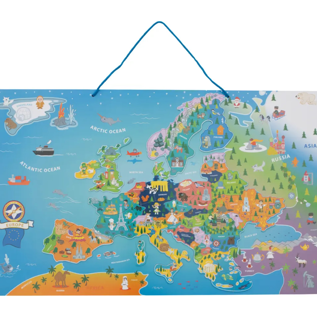 Europe Map Puzzle