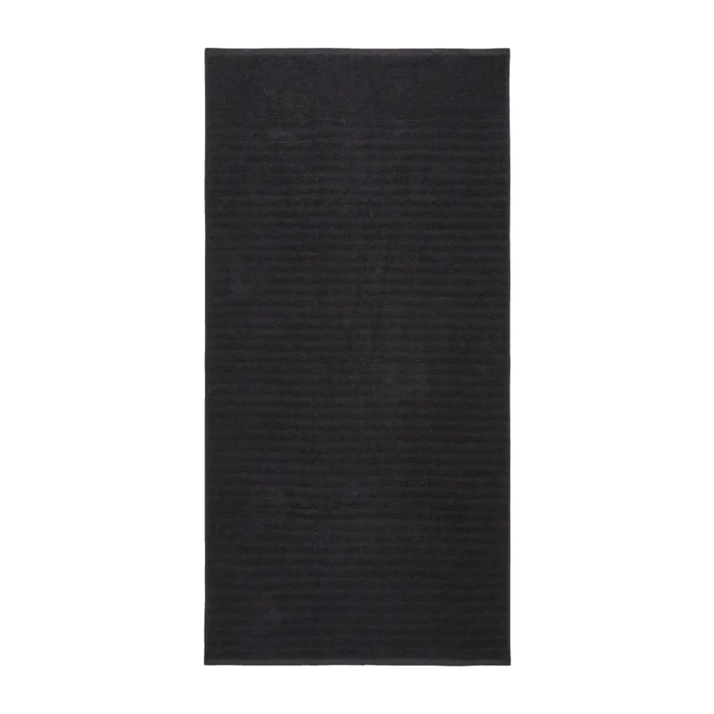 Black Bath Towel