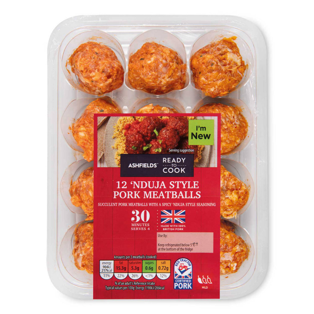 Nduja Pork Meatballs