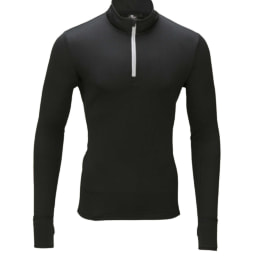 Men's Black Winter Running Shirt