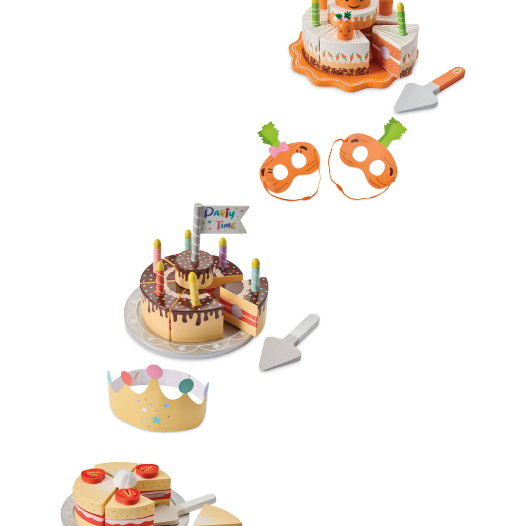 Wooden Cake Collection