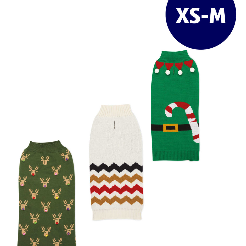 XS-M Christmas Dog Jumper