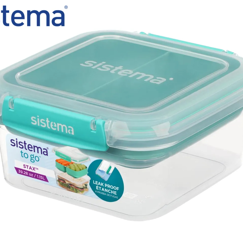 1.15L STAX Lunchbox - Green