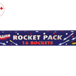 Standard Fireworks Mission Rocket Pack - 16 Pack