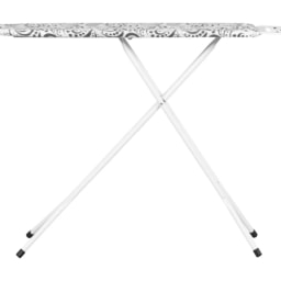 Ironing Board With Grey & White Patterned Cover