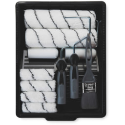 12 Piece Paint Roller And Tray Set