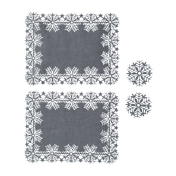 LIVARNO Home Placemats with Coasters/ Table Runner