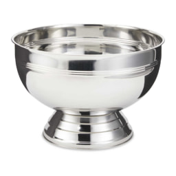 Silver Lines Champagne Bowl