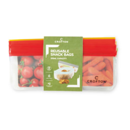 8 Pack Small Reusable Snack Bags