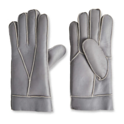 Avenue Ladies' Grey Lambskin Gloves