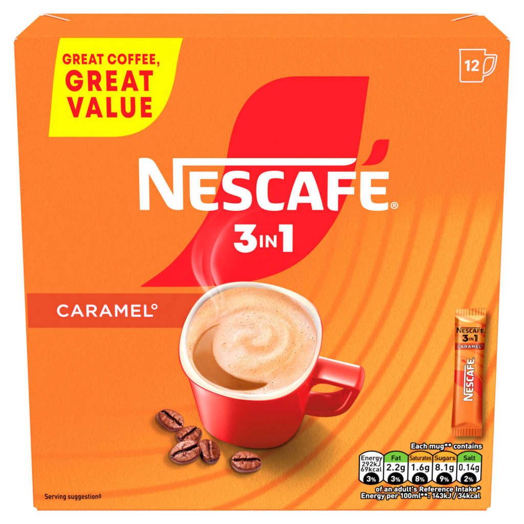 3 In 1 Caramel 12 Pack