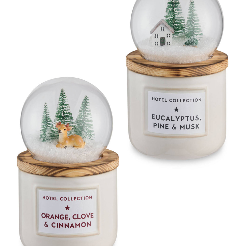 Snow Globe Candle