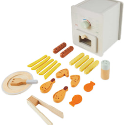 Little Town Wooden Air Fryer Set