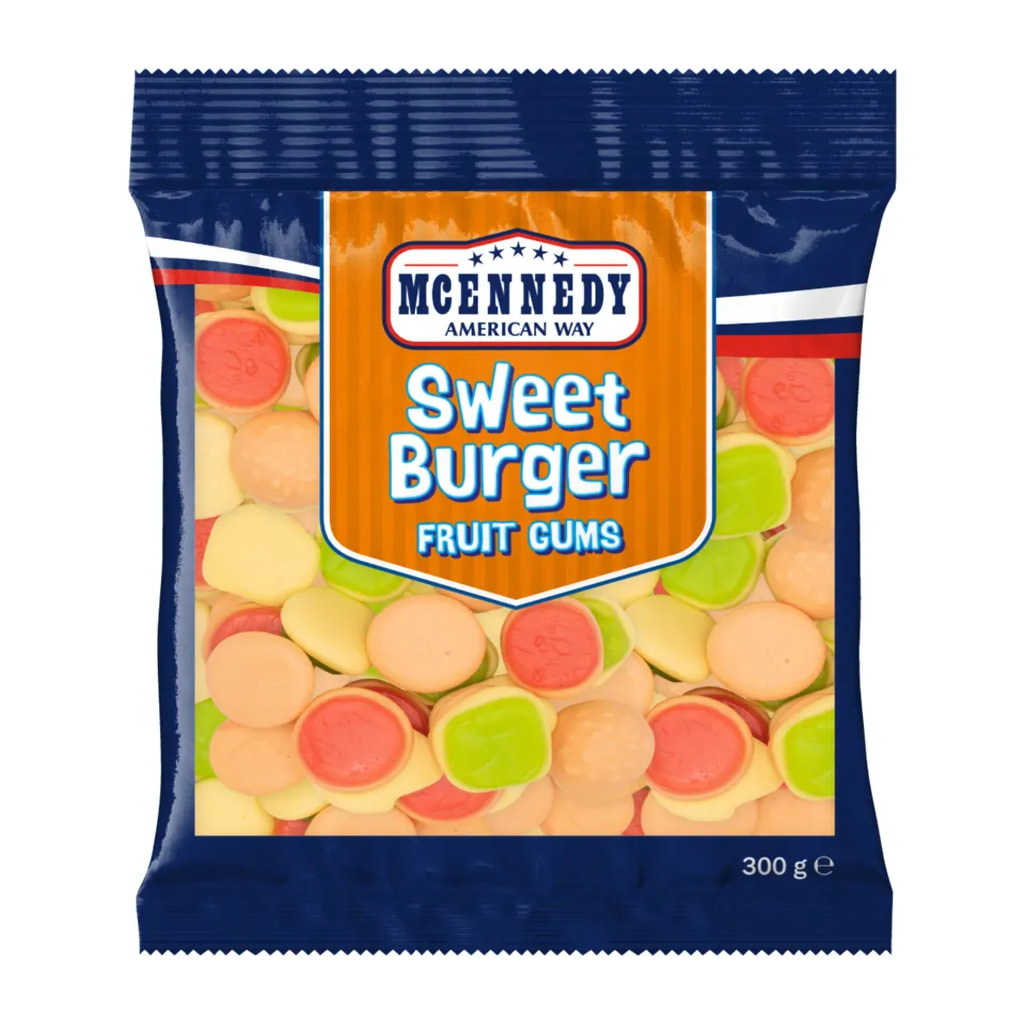 MCENNEDY - Sweet Burger Fruit Gums