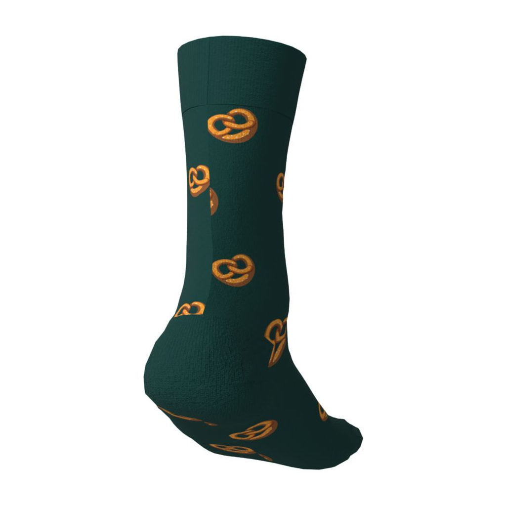 Adults’ Socks With Roll and Pretzel Pattern - 2 Pairs