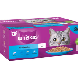 Whiskas Cat Food in Jelly Pouches