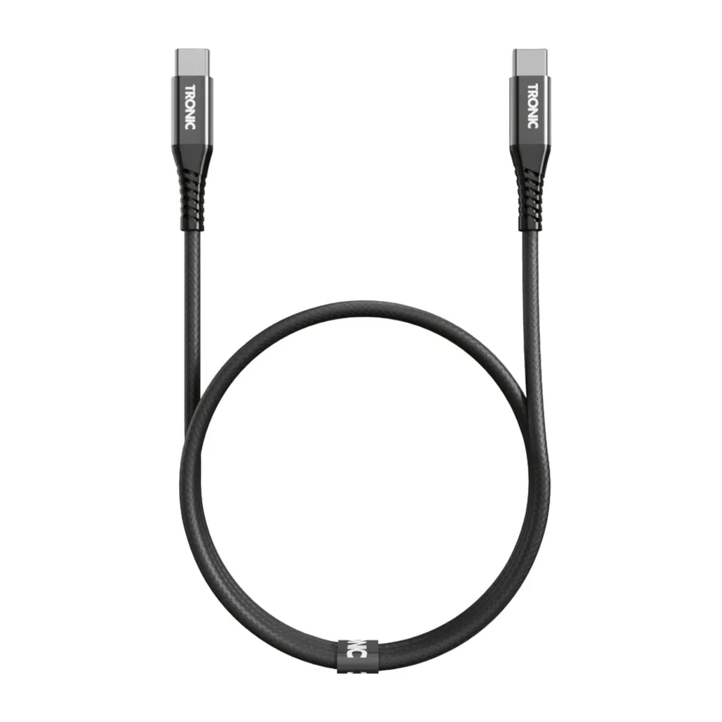 Black USB 2.0 Type-C to Type-C - Charging & Data Transfer Cable
