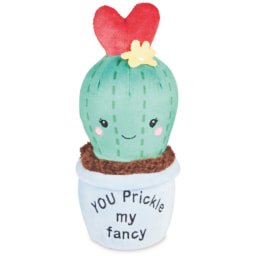 Valentine's Cactus Soft Toy
