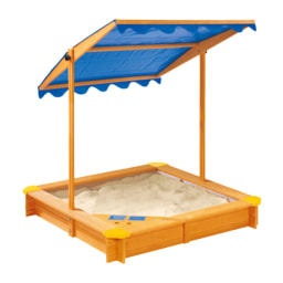 Playtive Sandpit With Sun Shade & Ice Cream Parlour