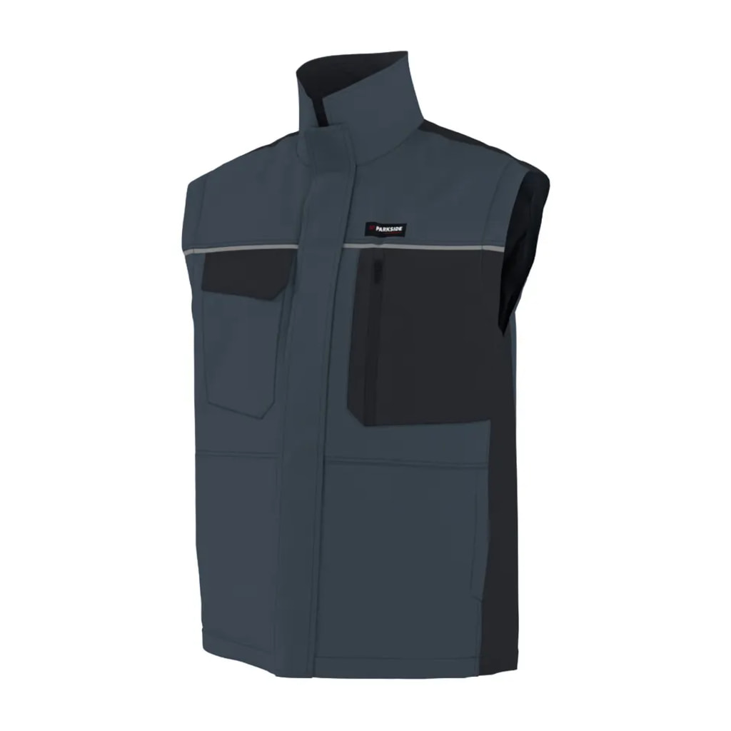 Men’s Grey Work Gilet