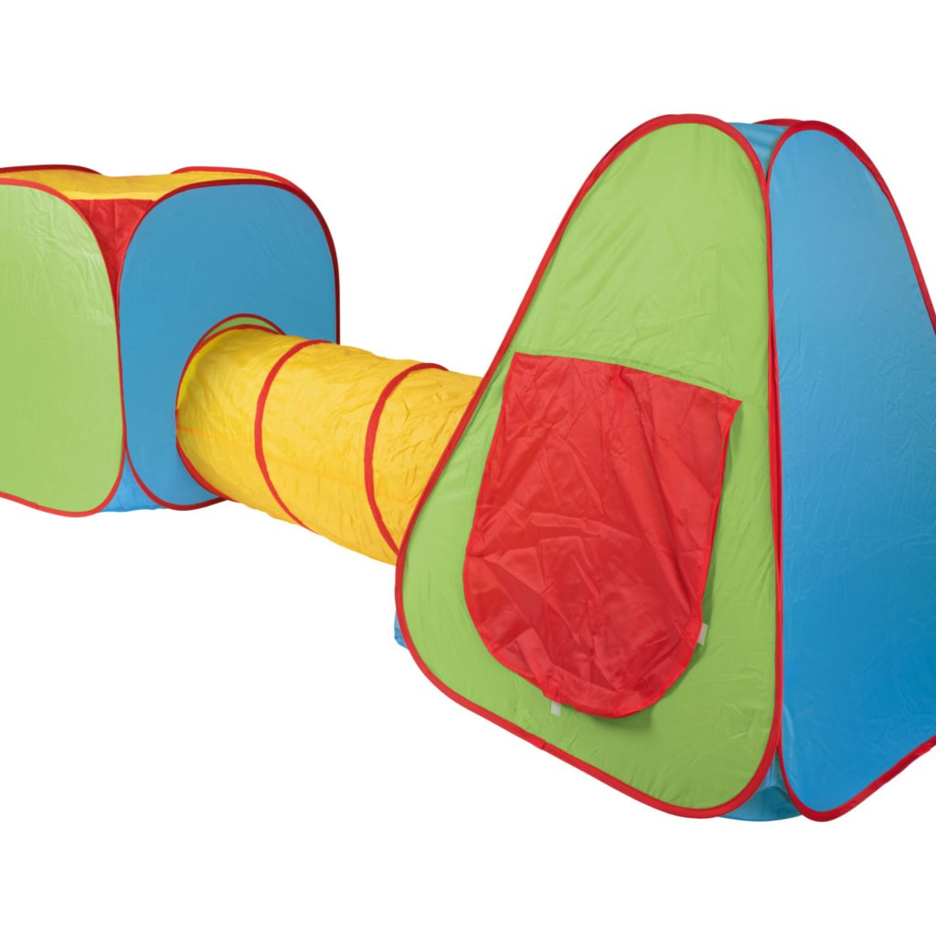 Playtive Play Tent with Tunnel - 3 Piece Set