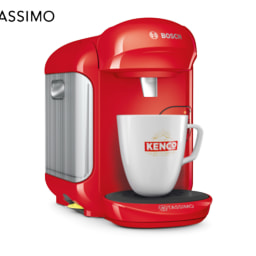 Tassimo Vivy 2 Coffee Machine– Red