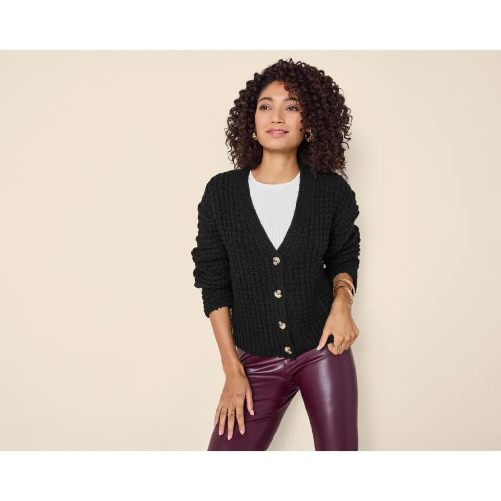 Ladies’ Black Cardigan