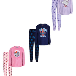 Minnie & Daisy Velour Pyjamas